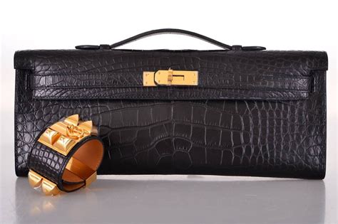 kelly hermes black|hermes kelly clutch price.